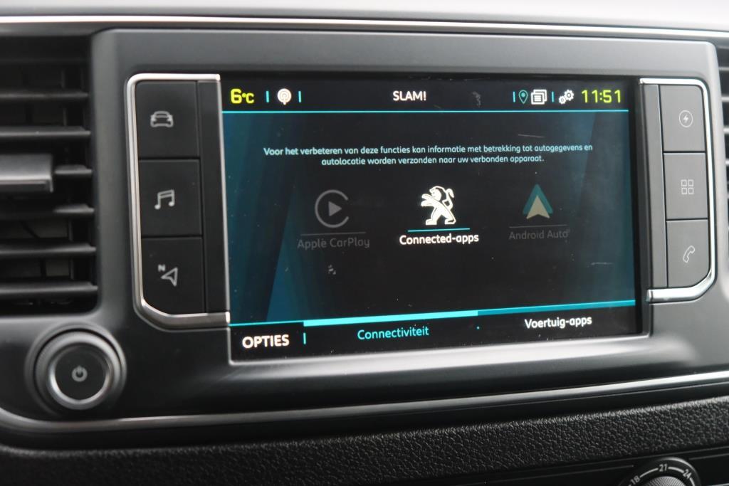 Peugeot e-Expert 75 kWh 136pk Standard Premium | 3 Zits | Navi | App-Connect | Airco | Cruise | PDC | Trekhaak afbeelding 11