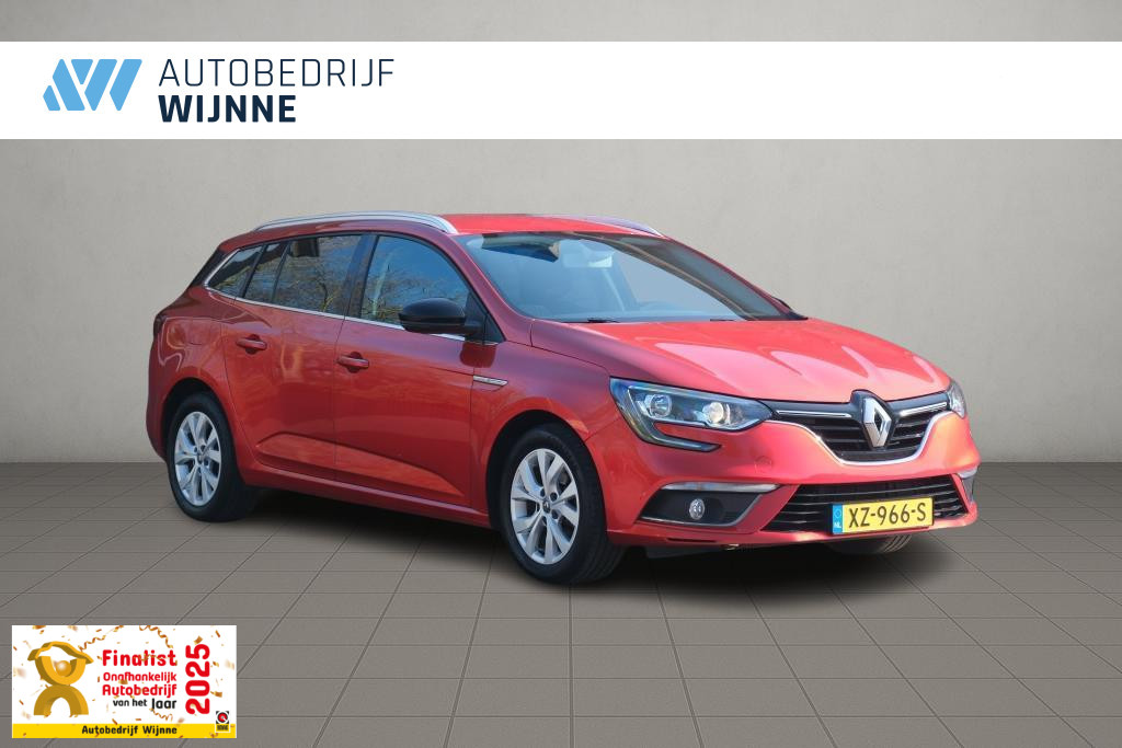 Renault Mégane 1.3 TCe 140pk Estate Limited | Navi | App Connect | Climate | Cruise | Keyless | PDC | Trekhaak afbeelding 1