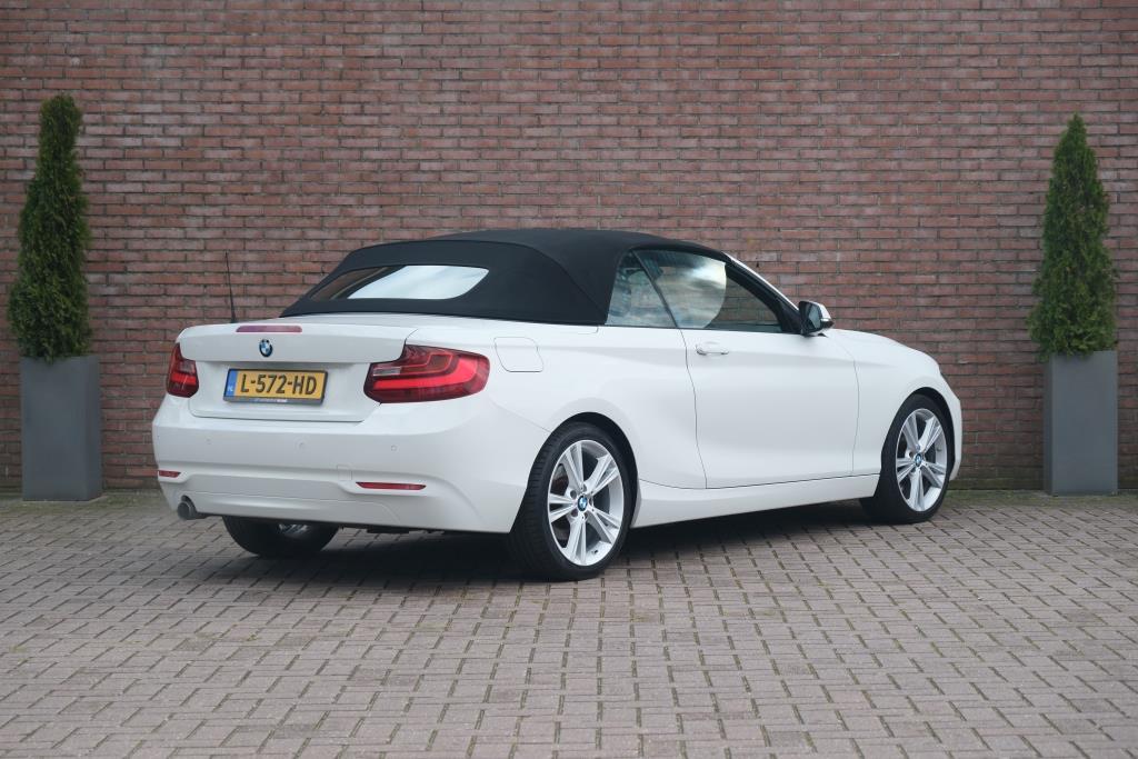 BMW 2 Serie 220i 184pk Cabrio Business | Navi | Climate | Cruise | Stoelverwarming | Leder | PDC afbeelding 30