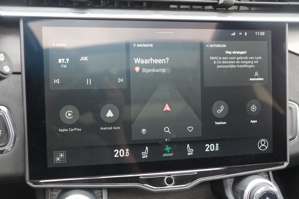 Lynk & Co 01 1.5 Plug-in Hybrid 261pk Aut. | 6,6 kWh OBC | Navi | Adaptive Cruise | 360° Camera | Panoramadak | Infinity Audio afbeelding 21
