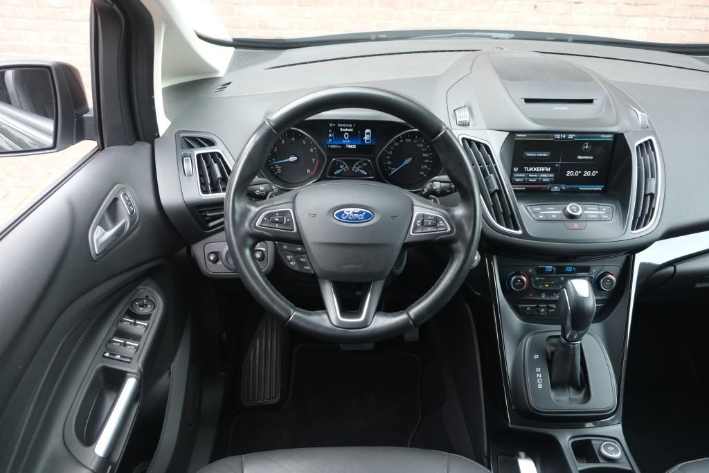 Ford C-MAX 1.5 EcoBoost 150pk Aut. Titanium | Navi | Climate | Camera | Leder | Electrische Achterklep | Trekhaak | Winter Pakket afbeelding 14