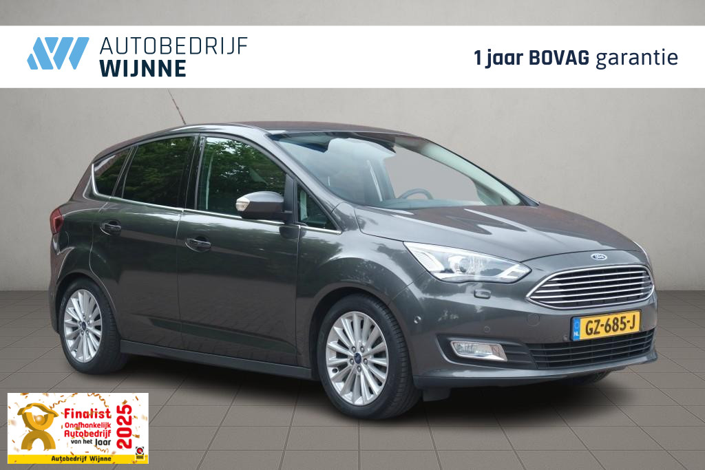 Ford C-MAX 1.5 EcoBoost 150pk Aut. Titanium | Navi | Climate | Camera | Leder | Electrische Achterklep | Trekhaak | Winter Pakket afbeelding 1