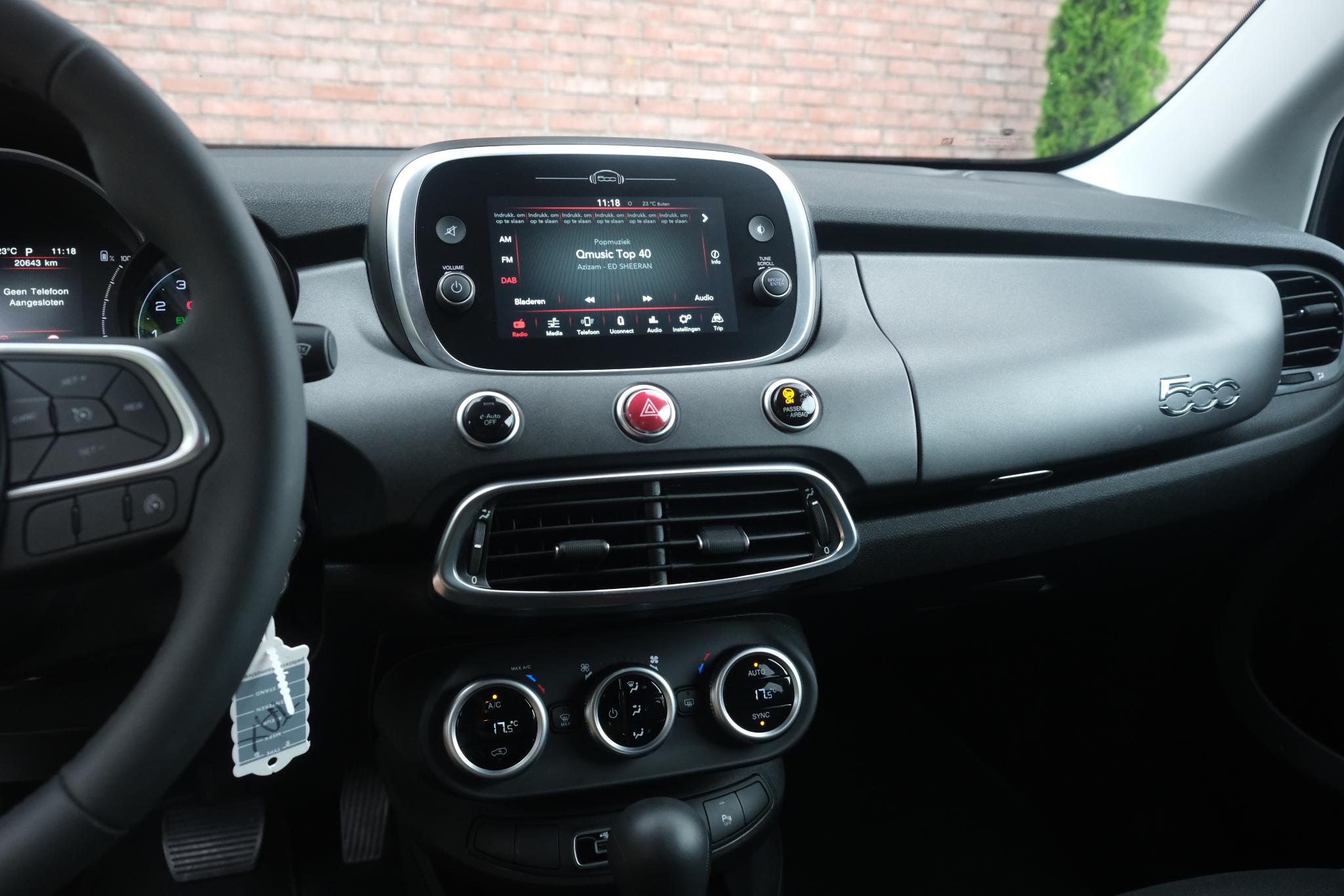 Fiat 500X 1.5 Hybrid 130pk DCT7 RED | App Connect | Climate | Cruise | Camera | PDC afbeelding 13