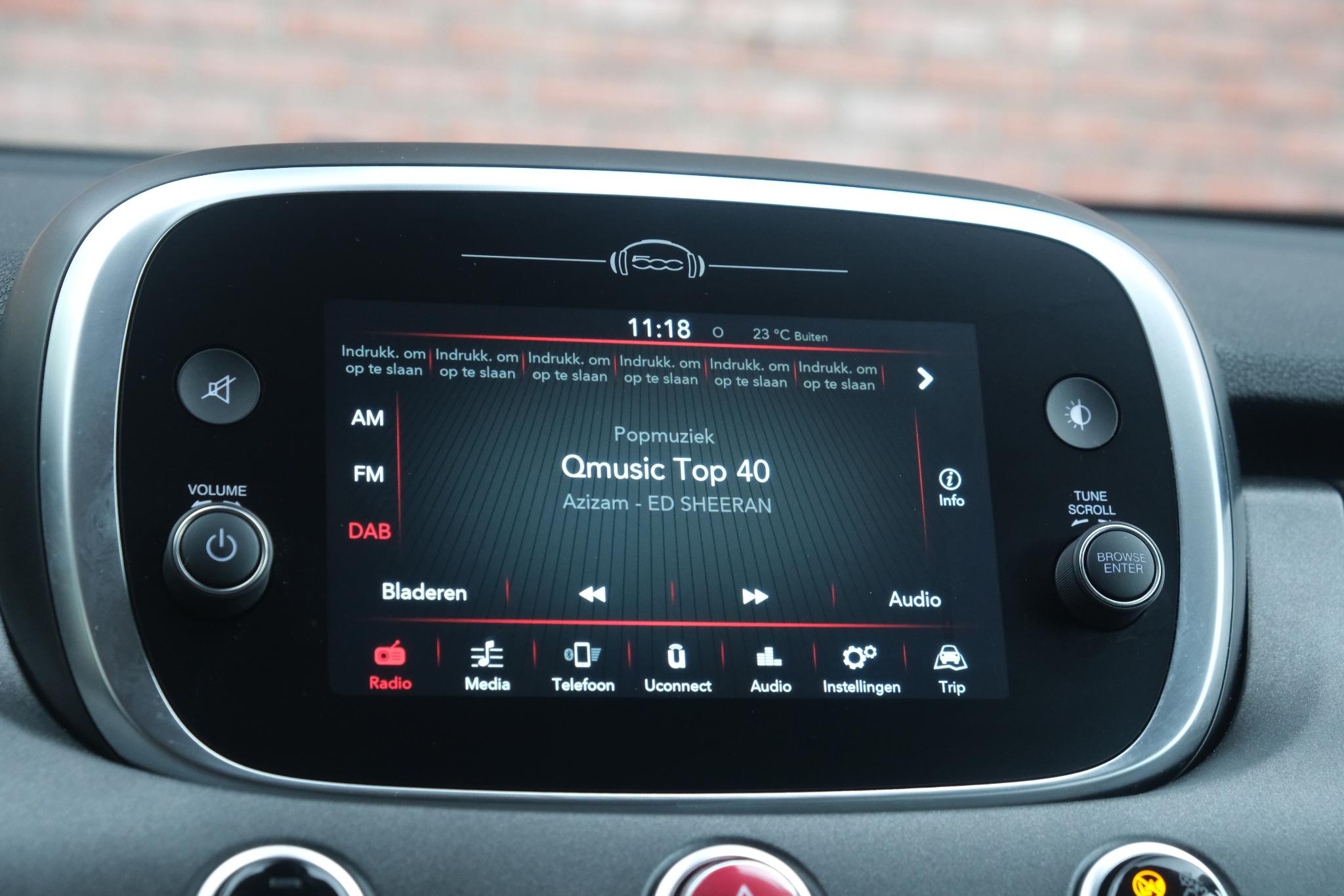 Fiat 500X 1.5 Hybrid 130pk DCT7 RED | App Connect | Climate | Cruise | Camera | PDC afbeelding 16