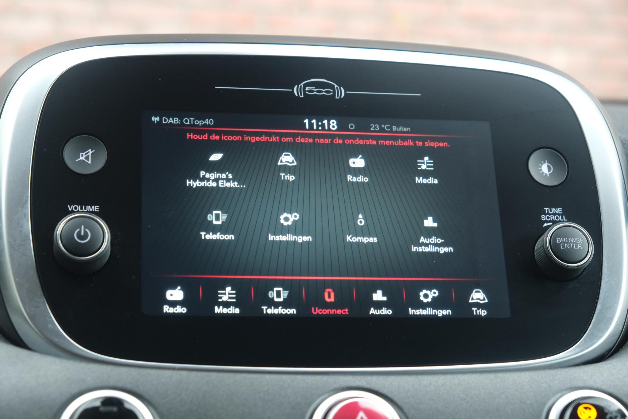 Fiat 500X 1.5 Hybrid 130pk DCT7 RED | App Connect | Climate | Cruise | Camera | PDC afbeelding 19