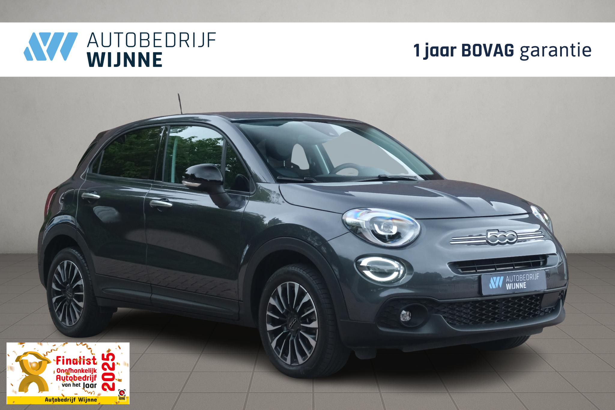 Fiat 500X 1.5 Hybrid 130pk DCT7 RED | App Connect | Climate | Cruise | Camera | PDC afbeelding 1