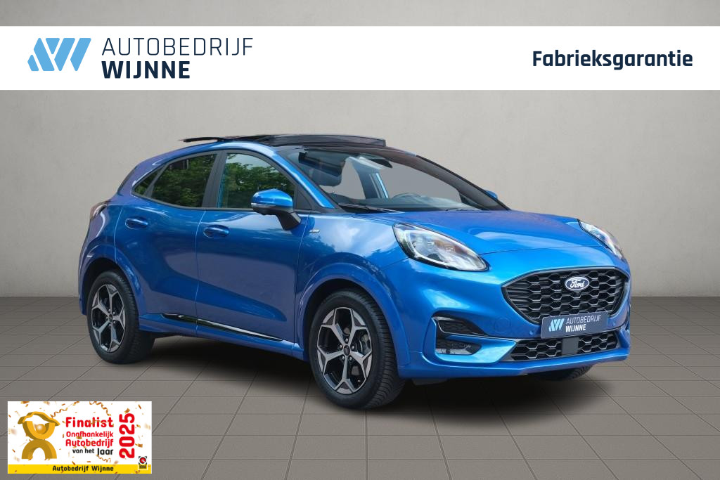 Ford Puma 1.0 EcoBoost Hybrid 125pk Aut. ST-Line | Nieuw Model ! | Navi | Climate | Adaptive Cruise | Camera | Panoramadak | Elektrische Achterklep | Trekhaak | Winter Pakket afbeelding 1