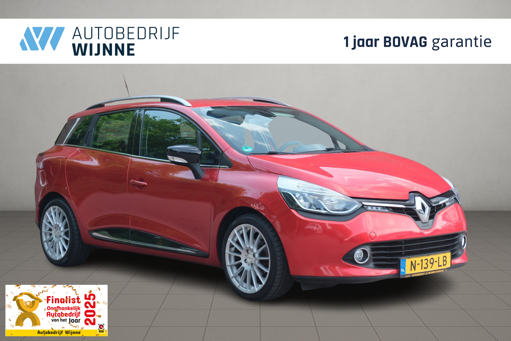 Renault Clio 1.2 TCe 120pk EDC Estate Dynamique | Navi | Climate | Cruise | Keyless | PDC afbeelding 1