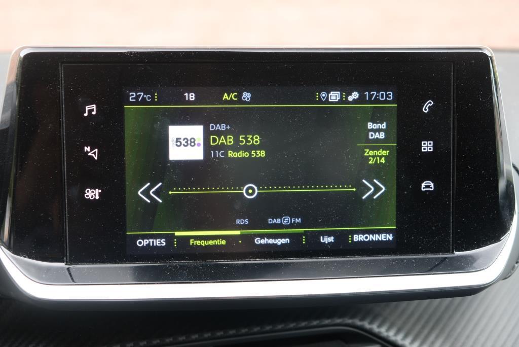 Peugeot 208 1.2 PureTech 100pk GT | Navi | App Connect | Adaptive Cruise | Full LED | Camera | 17" velgen afbeelding 16