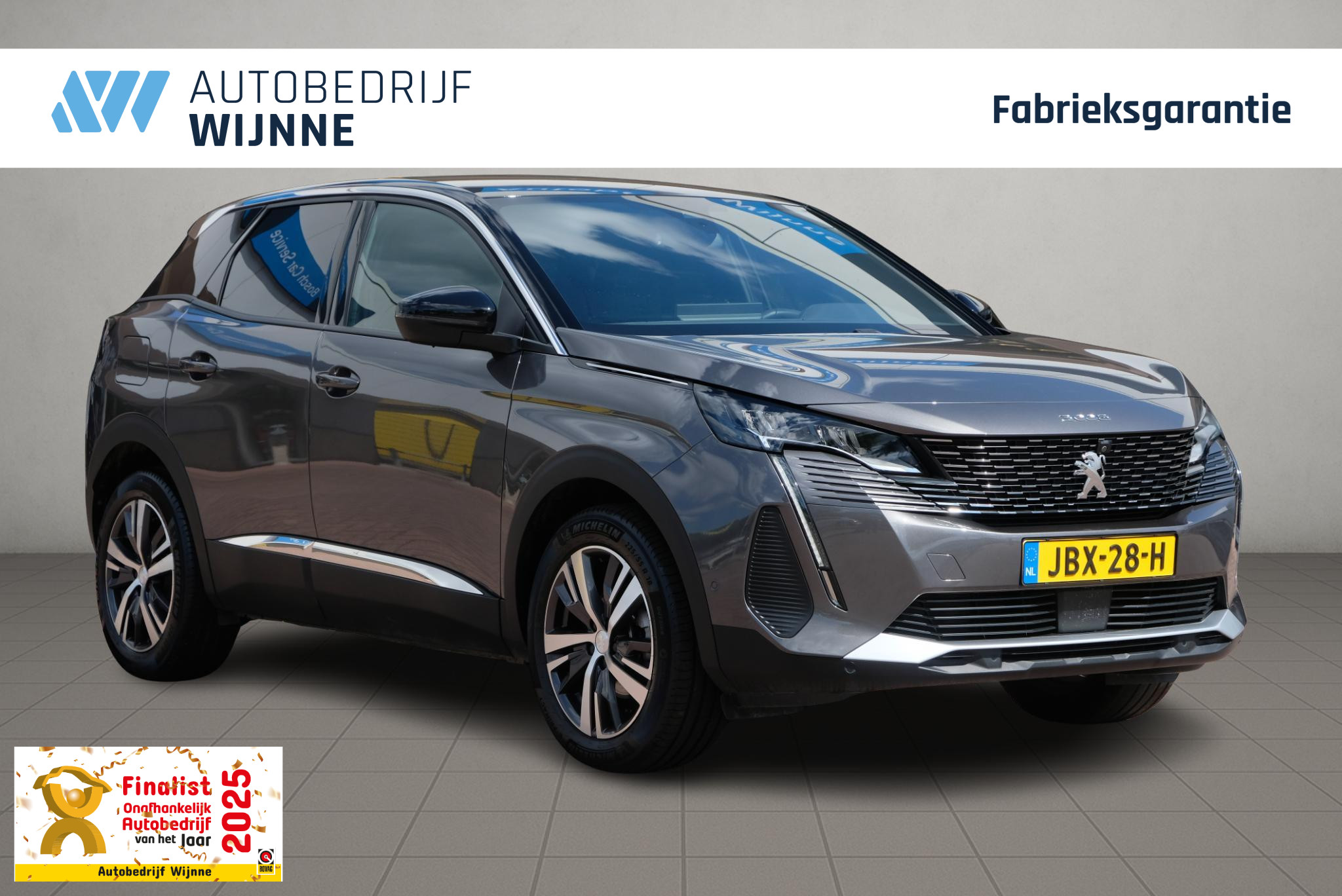 Peugeot 3008 1.2 Hybrid 145pk e-DCS6 Allure Pack Business | Navi | App Connect | Cruise | Climate | Keyless | Camera | Elektrische Achterklep afbeelding 1