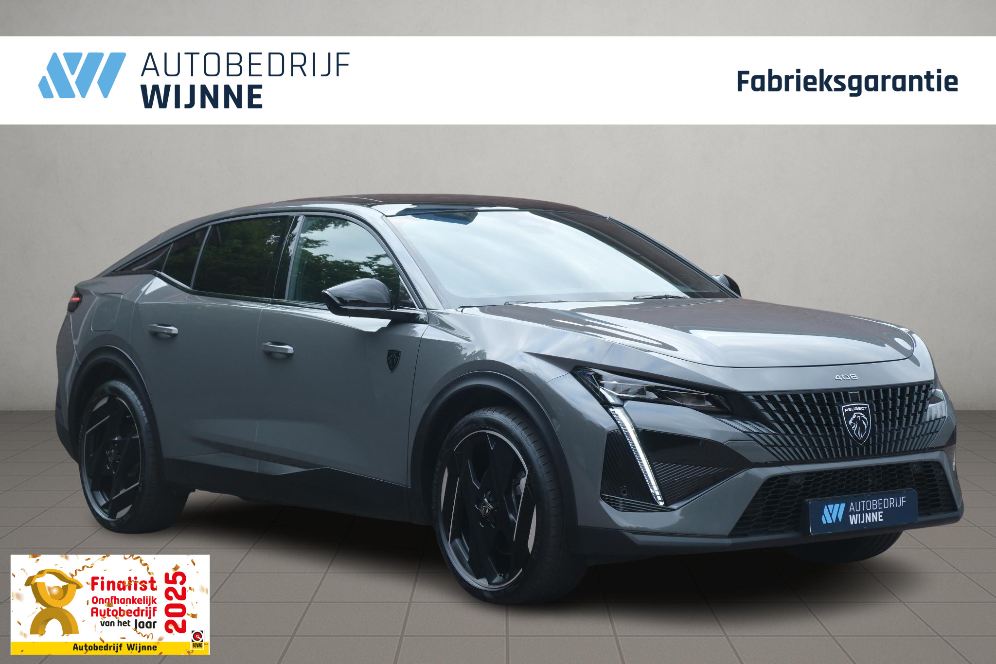 Peugeot 408 1.6 plug-in HYbrid 180pk EAT8 GT | Navi | Adaptive Cruise | Panoramadak | Keyless | 360° Camera | Matrix LED | Elektrische Achterklep | Blind Spot afbeelding 1