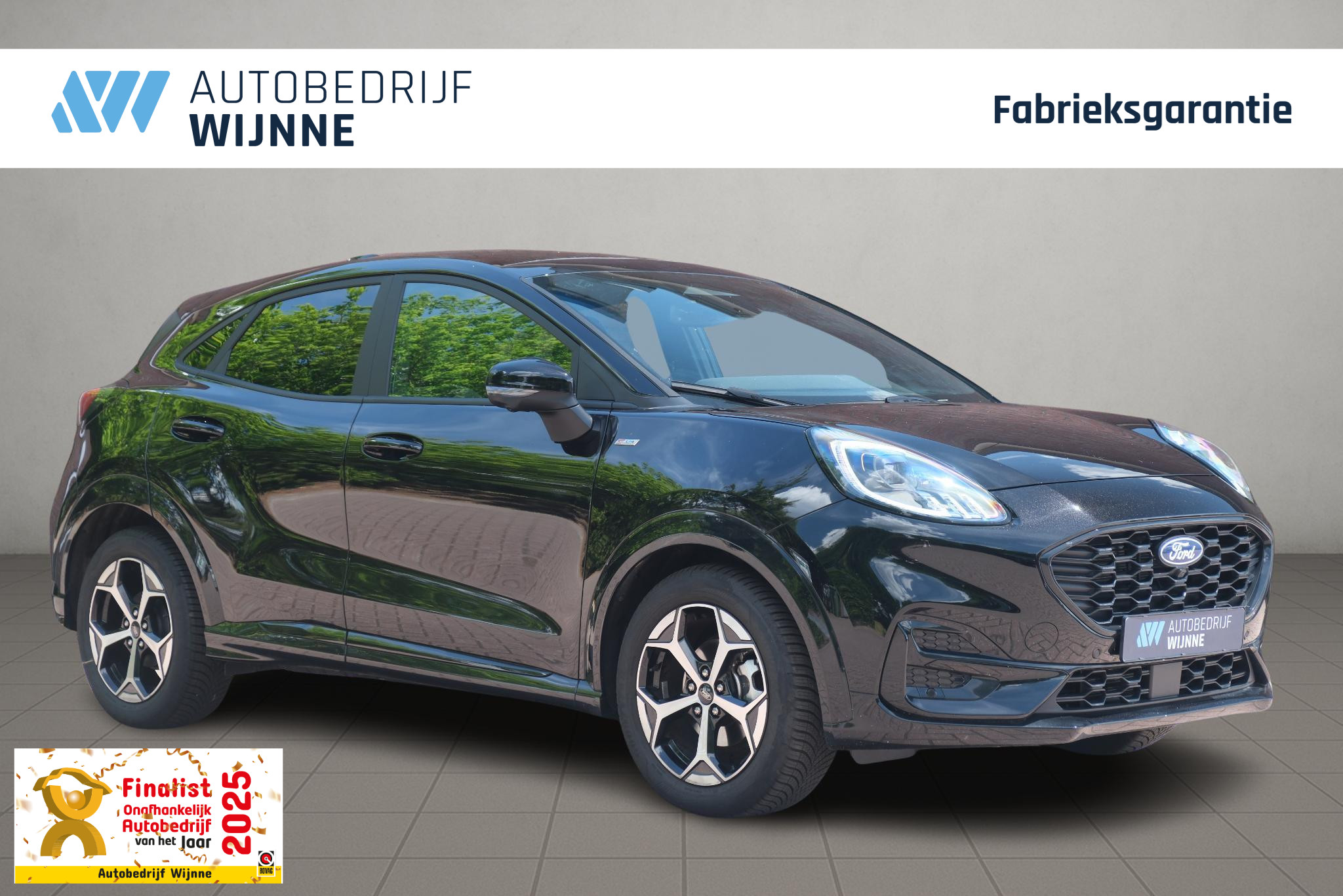 Ford Puma 1.0 EcoBoost Hybrid 125pk Aut. Titanium | Navi | Climate | Adaptive Cruise | Panoramadak | Keyless | 360° Camera | Elektrische Achterklep | Trekhaak afneembaar afbeelding 1