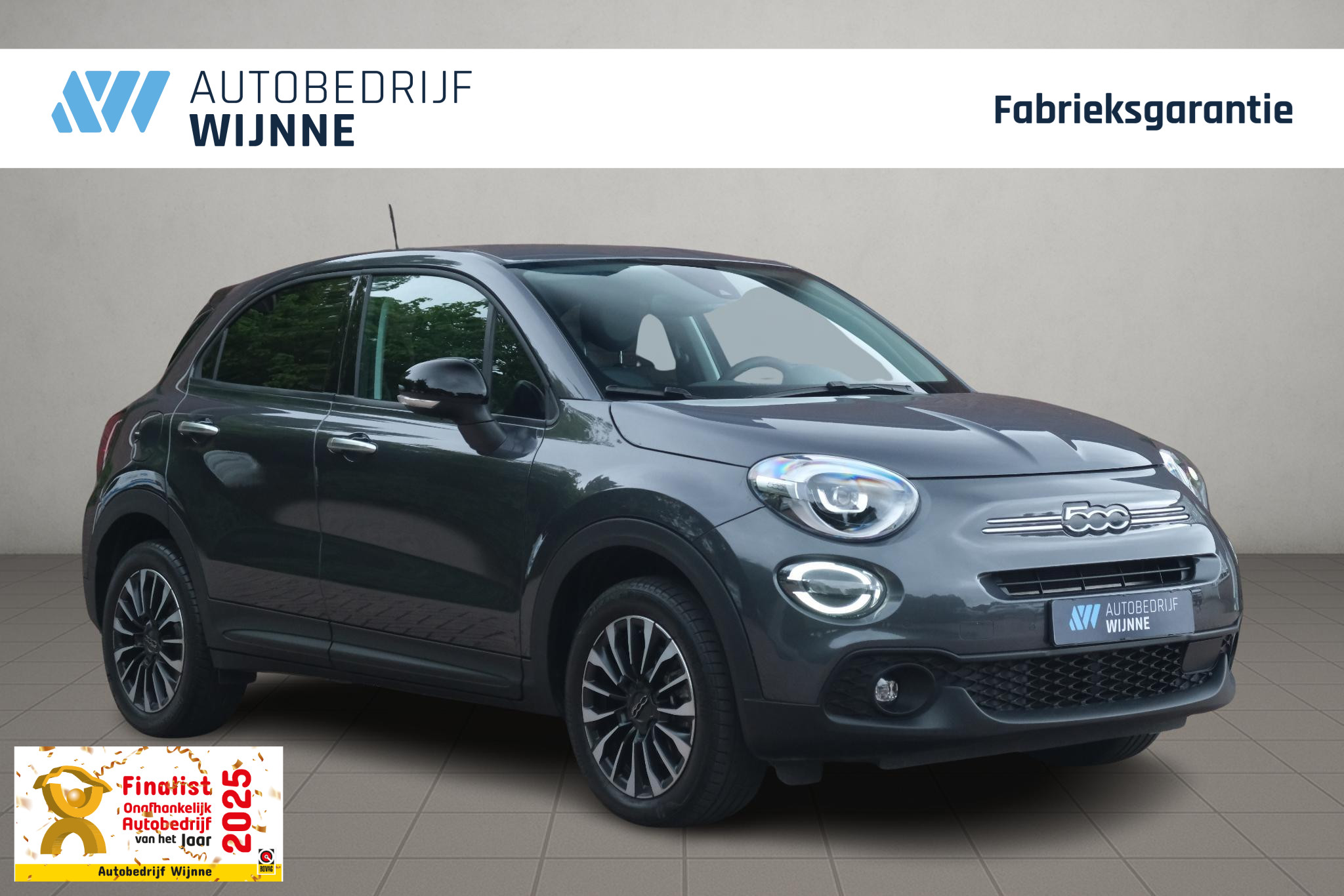 Fiat 500X 1.5 Hybrid 130pk DCT7 RED | App Connect | Climate | Cruise | Camera | PDC afbeelding 1