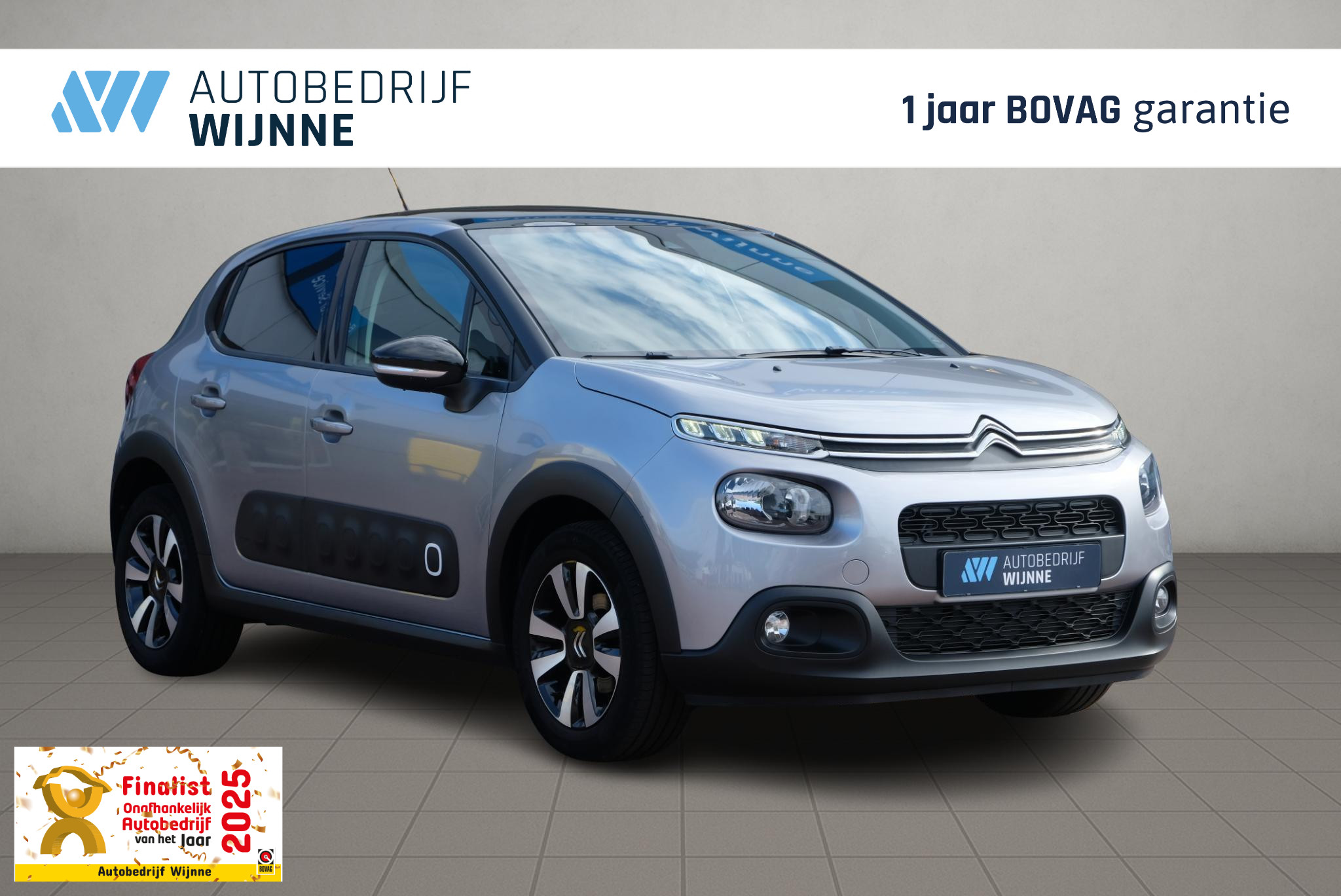 Citroën C3 1.2 82pk Shine | App Connect | Climate | Cruise | Panoramadak | Stoelverwarming | PDC afbeelding 1