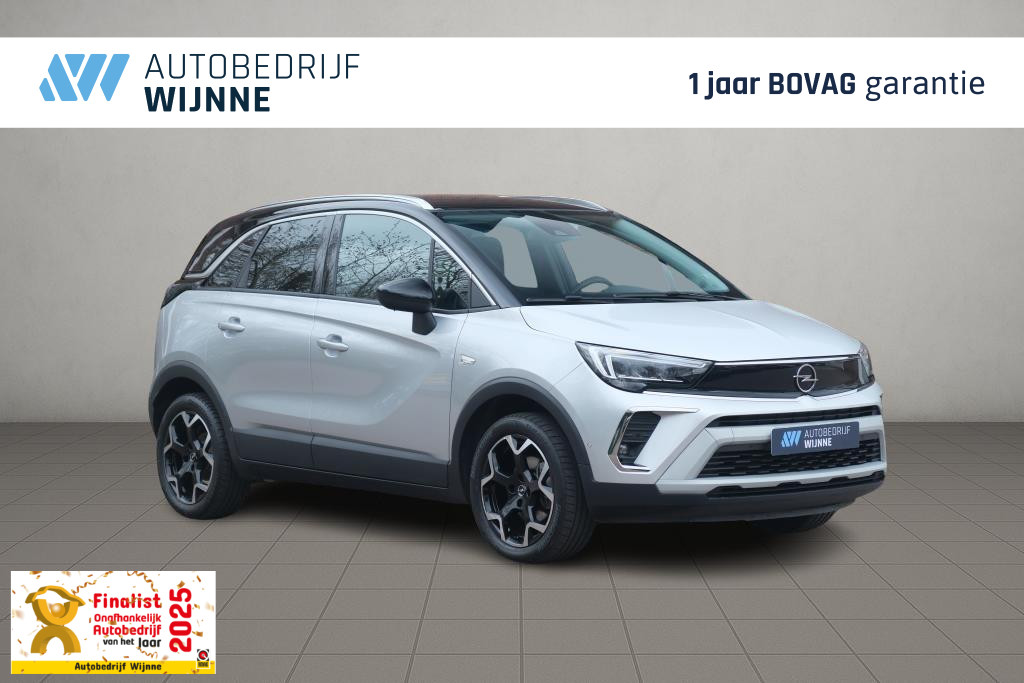 Opel Crossland 1.2 Turbo 110pk Ultimate | Navi | App Connect | Climate | Camera | Keyless | Blind Spot | PDC afbeelding 1