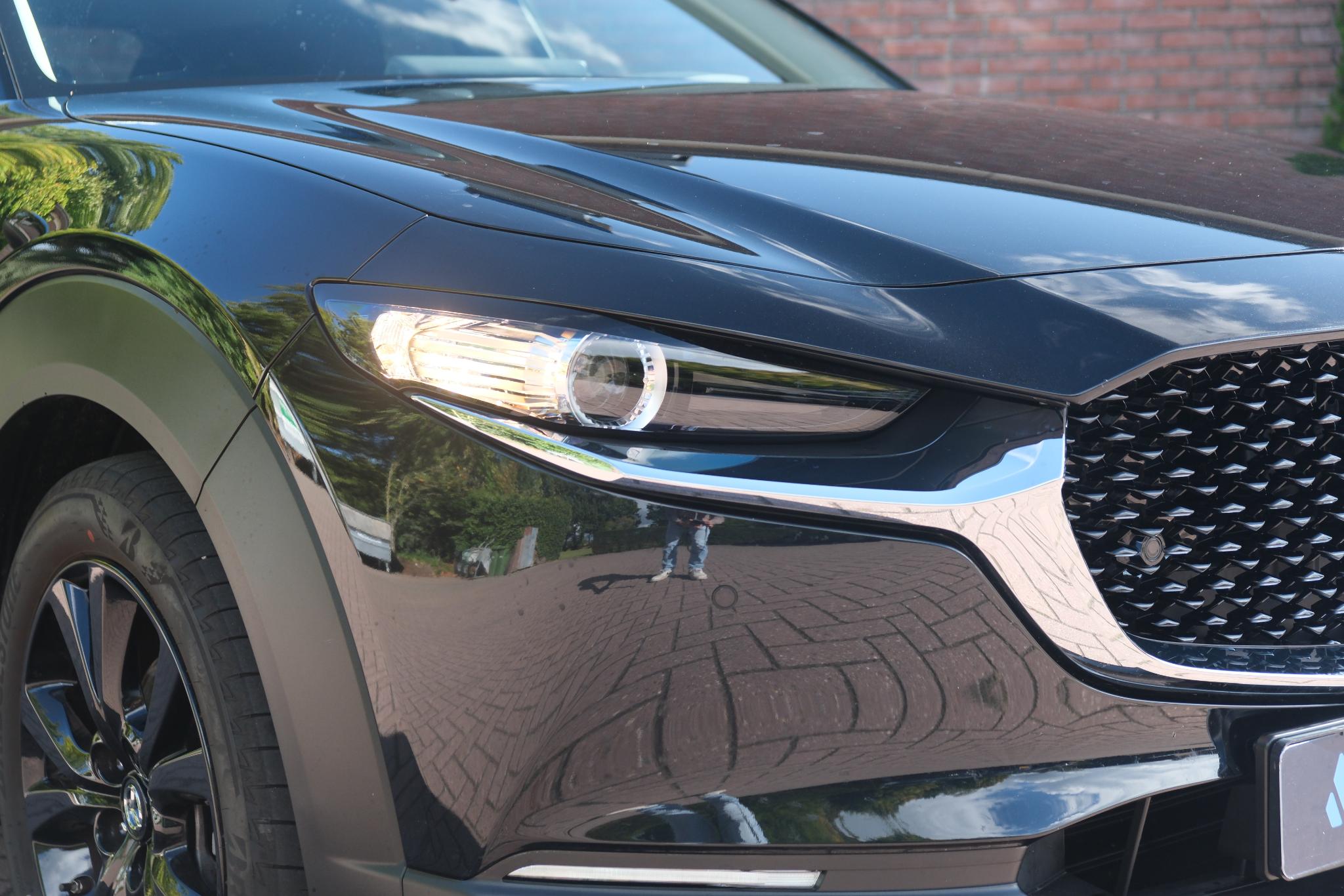 Mazda CX-30 2.5 e-SkyActiv-G M Hybrid 140pk Aut. Homura | Navi | App Connect | Climate | Adaptive Cruise | Head-Up Display | Camera | Keyless | Elektrische Achterklep afbeelding 2