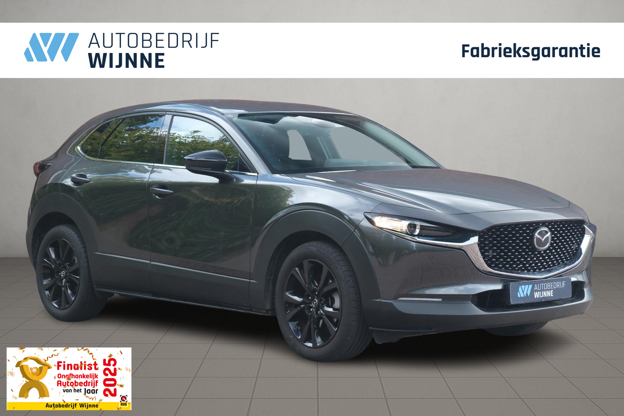 Mazda CX-30 2.5 e-SkyActiv-G M Hybrid 140pk Aut. Homura | Navi | App Connect | Climate | Adaptive Cruise | Head-Up Display | Camera | Keyless | Elektrische Achterklep afbeelding 1