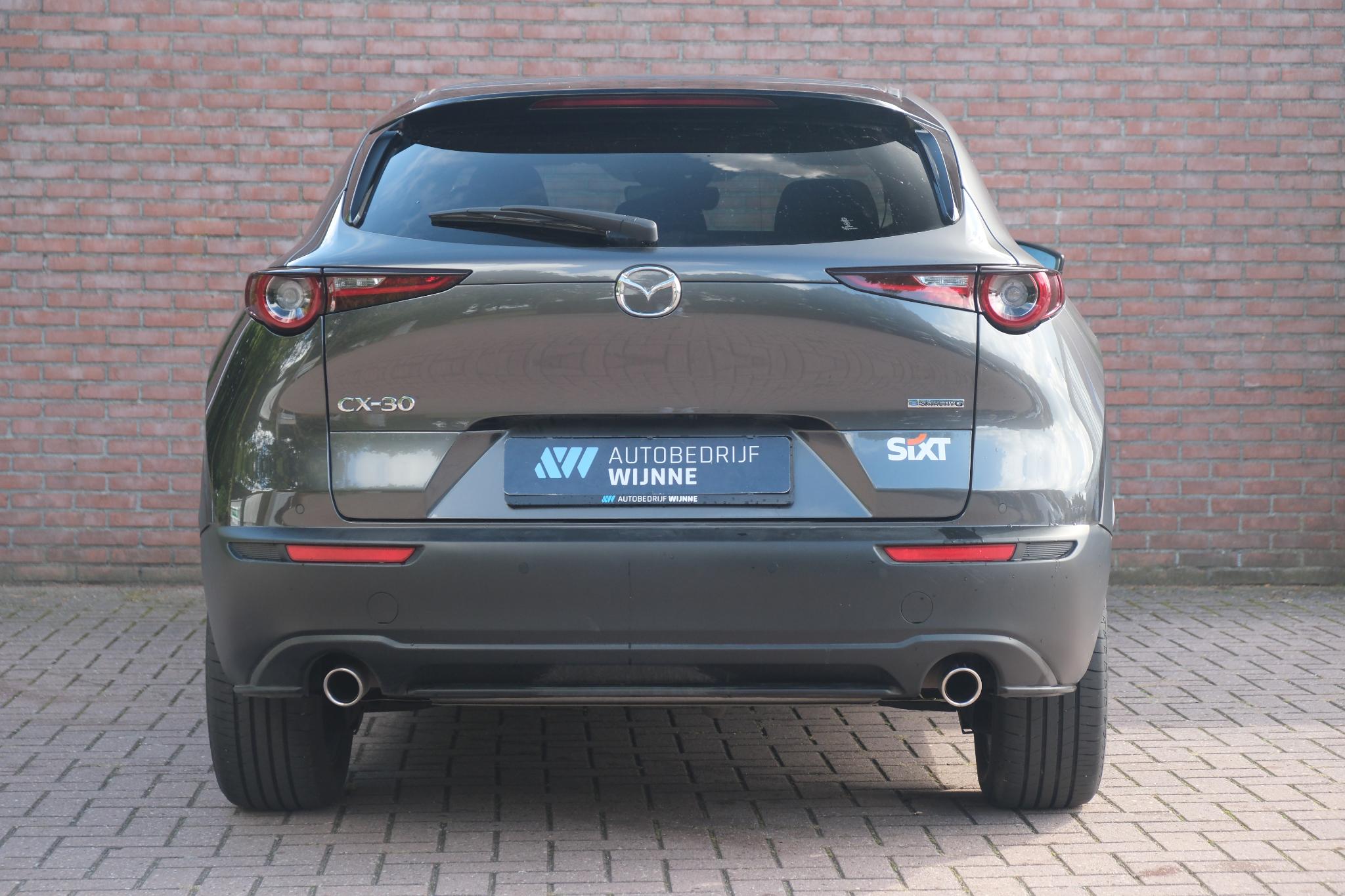 Mazda CX-30 2.5 e-SkyActiv-G M Hybrid 140pk Aut. Homura | Navi | App Connect | Climate | Adaptive Cruise | Head-Up Display | Camera | Keyless | Elektrische Achterklep afbeelding 23