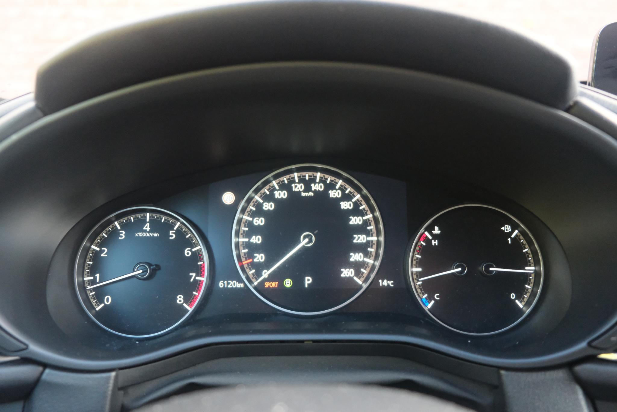 Mazda CX-30 2.5 e-SkyActiv-G M Hybrid 140pk Aut. Homura | Navi | App Connect | Climate | Adaptive Cruise | Head-Up Display | Camera | Keyless | Elektrische Achterklep afbeelding 10
