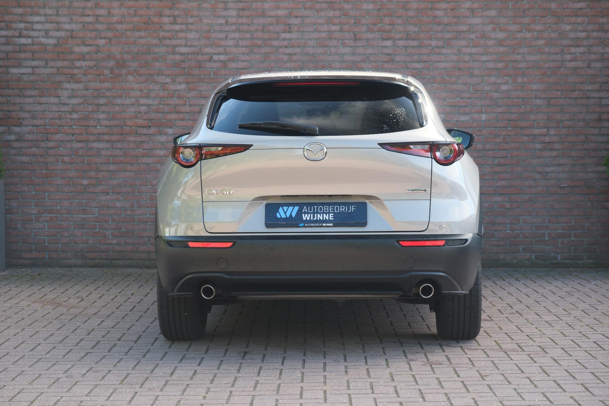 Mazda CX-30 2.5 e-SkyActiv-G M Hybrid 140pk Aut. Homura | Navi | App Connect | Climate | Adaptive Cruise | Head-Up Display | Camera | Keyless | Elektrische Achterklep afbeelding 23
