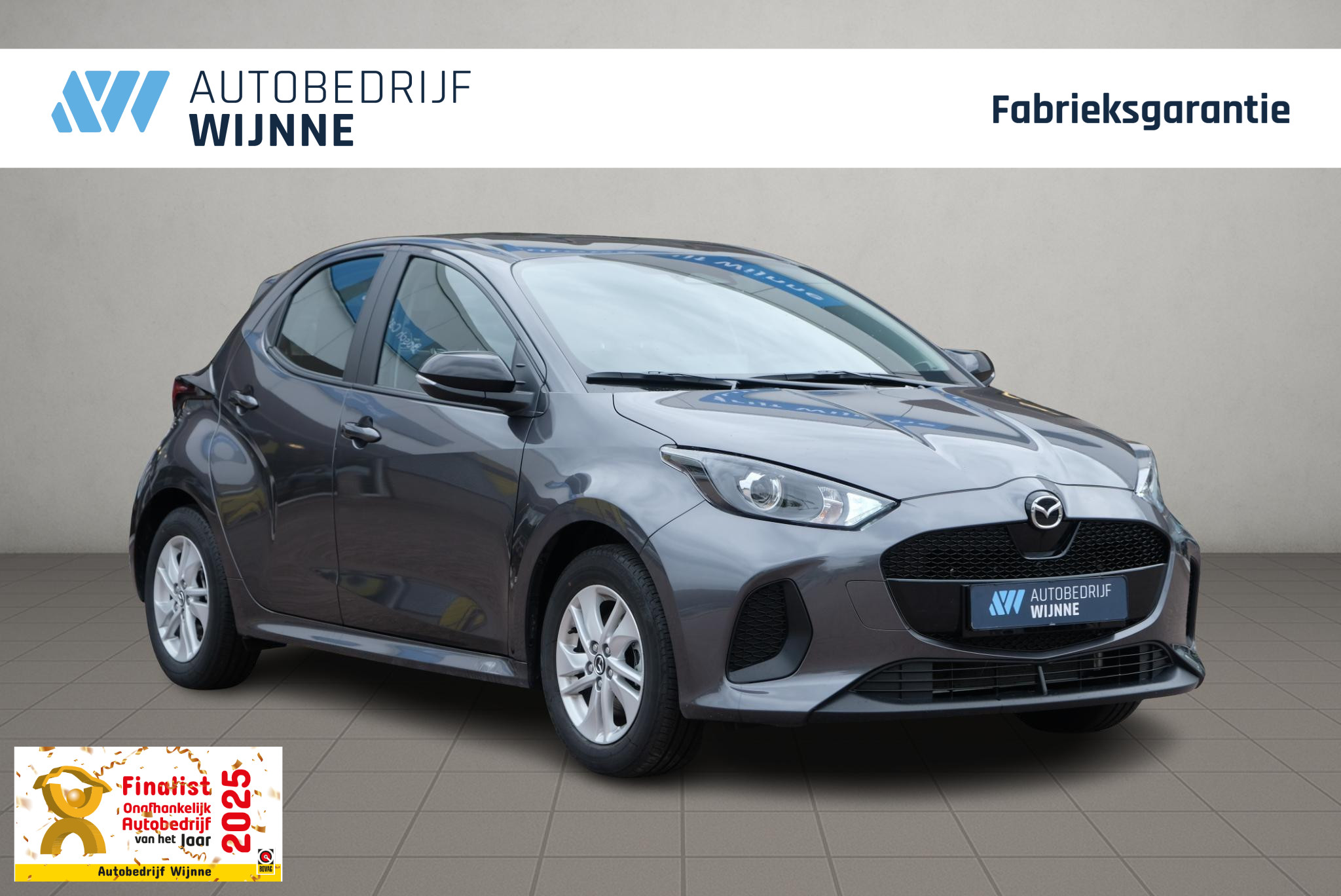 Mazda 2 Hybrid 1.5 116pk CVT Centre-line | App Connect | Climate | Adaptive Cruise | Camera | Stoelverwarming afbeelding 1