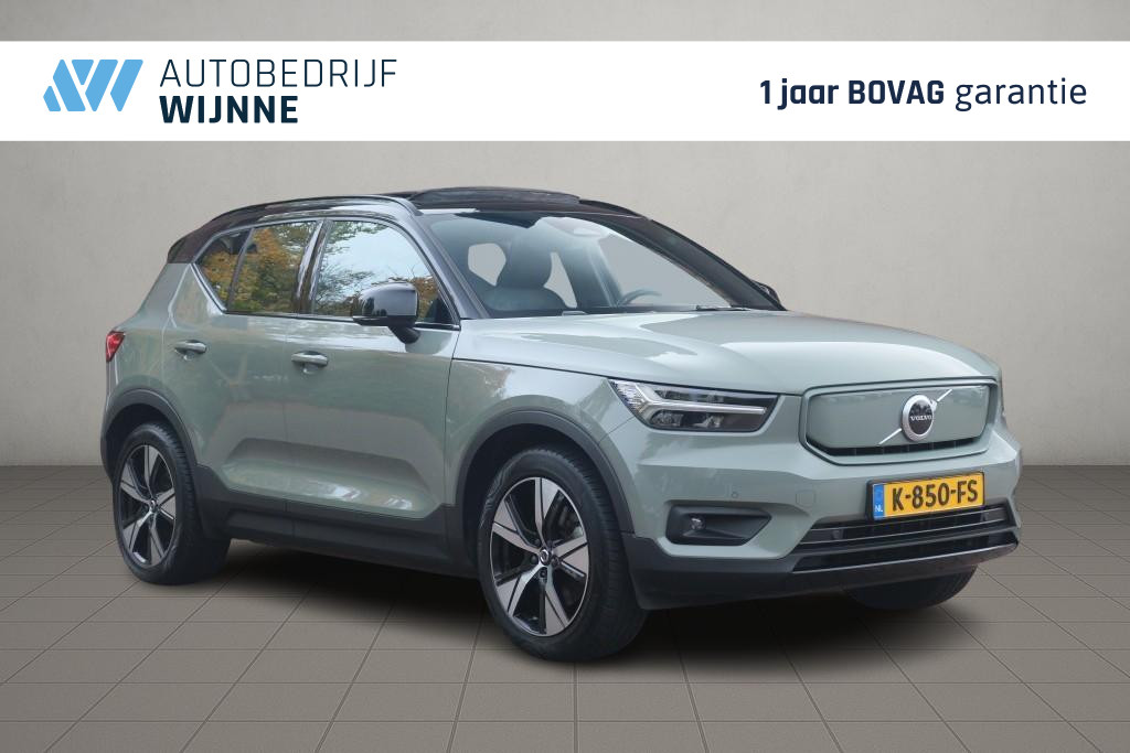 Volvo XC40 Recharge P8 408pk AWD R-Design | SOH 93% | Navi | Adaptive Cruise | Panoramadak | Elektrische Achterklep | Keyless | Stoelverwarming | Trekhaak afbeelding 1