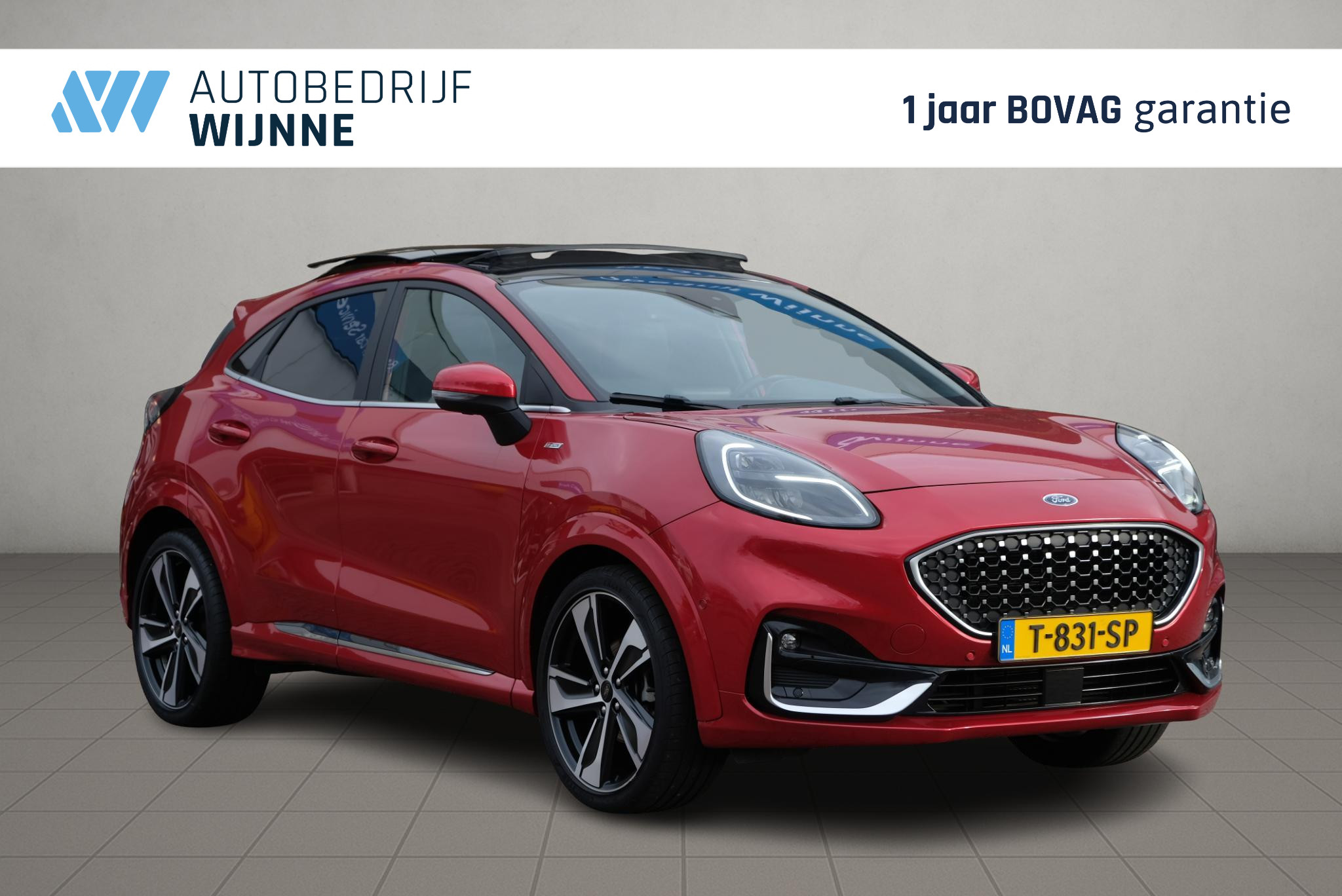 Ford Puma 1.0 EcoBoost Hybrid 155pk ST-Line X Vignale | Navi | App Connect | Climate | Adaptive Cruise | Panoramakdak | Keyless | B&O Audio | Camera | Winter Pakket afbeelding 1