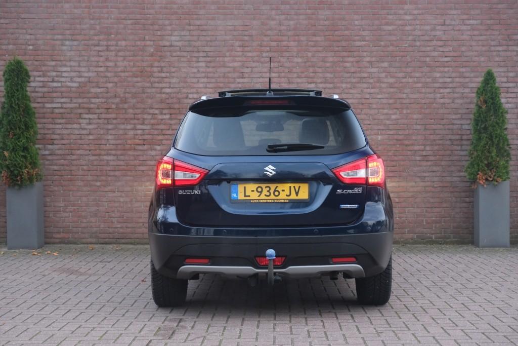 Suzuki S-Cross 1.4 Boosterjet 130pk CVT Style Smart Hybrid | Navi | Climate | Adaptive Cruise | Leder | Panoramadak | Stoelverwarming | Trekhaak afbeelding 33