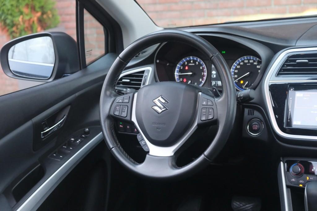 Suzuki S-Cross 1.4 Boosterjet 130pk CVT Style Smart Hybrid | Navi | Climate | Adaptive Cruise | Leder | Panoramadak | Stoelverwarming | Trekhaak afbeelding 12