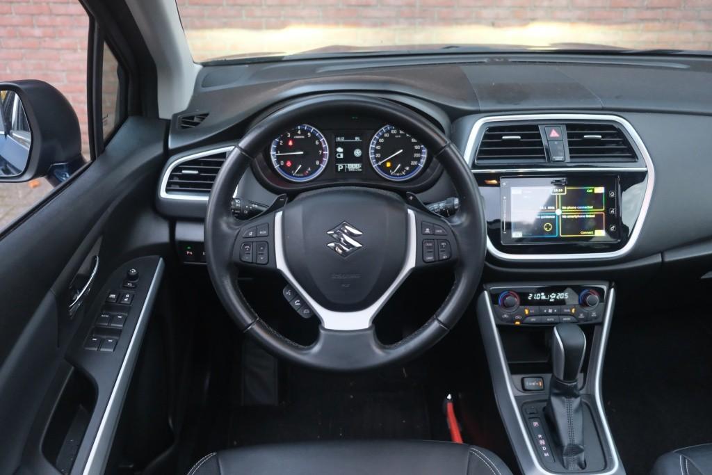 Suzuki S-Cross 1.4 Boosterjet 130pk CVT Style Smart Hybrid | Navi | Climate | Adaptive Cruise | Leder | Panoramadak | Stoelverwarming | Trekhaak afbeelding 14