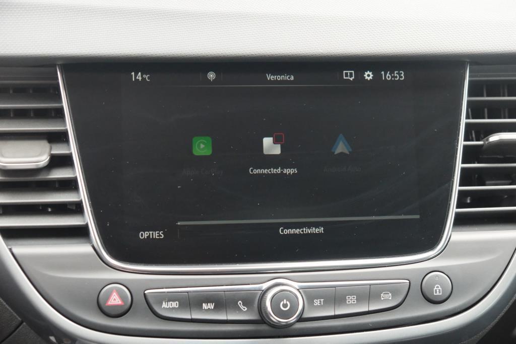 Opel Crossland 1.2 Turbo 110pk Ultimate | Navi | App Connect | Climate | Camera | Keyless | Blind Spot | PDC afbeelding 17