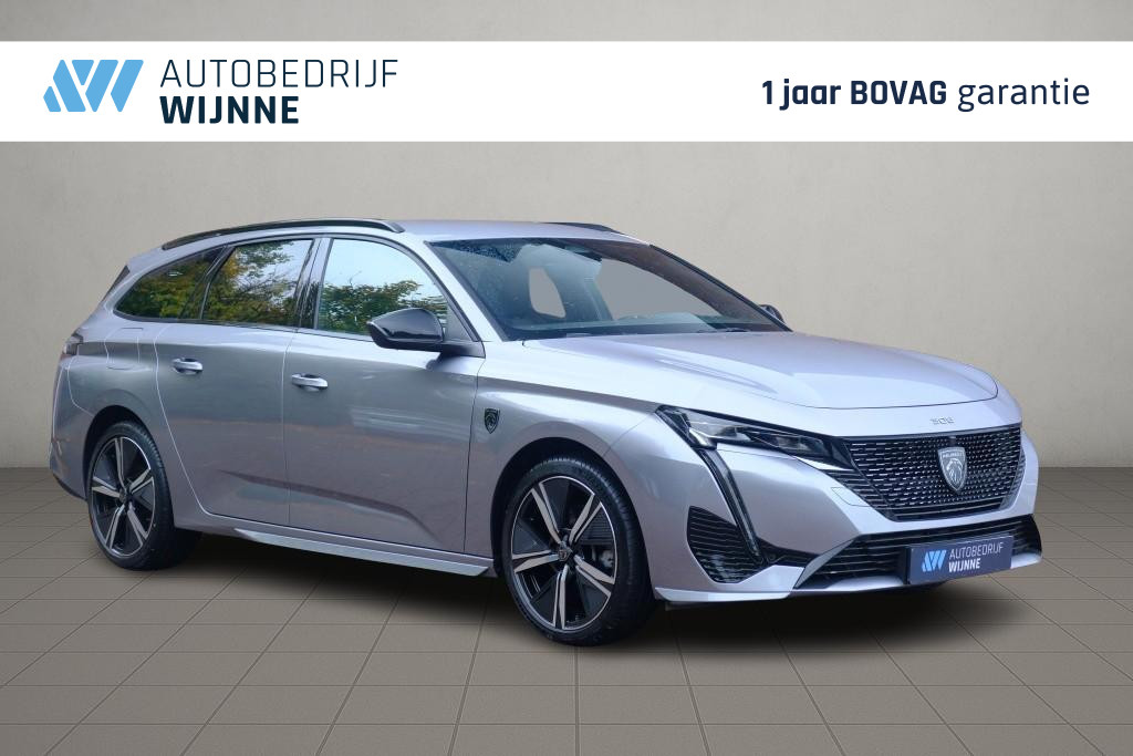 Peugeot 308 SW 1.2 PureTech 130pk EAT8 GT | Navi | App Connect | Climate | Adaptive Cruise | Camera | Keyless | PDC | 18" velgen afbeelding 1