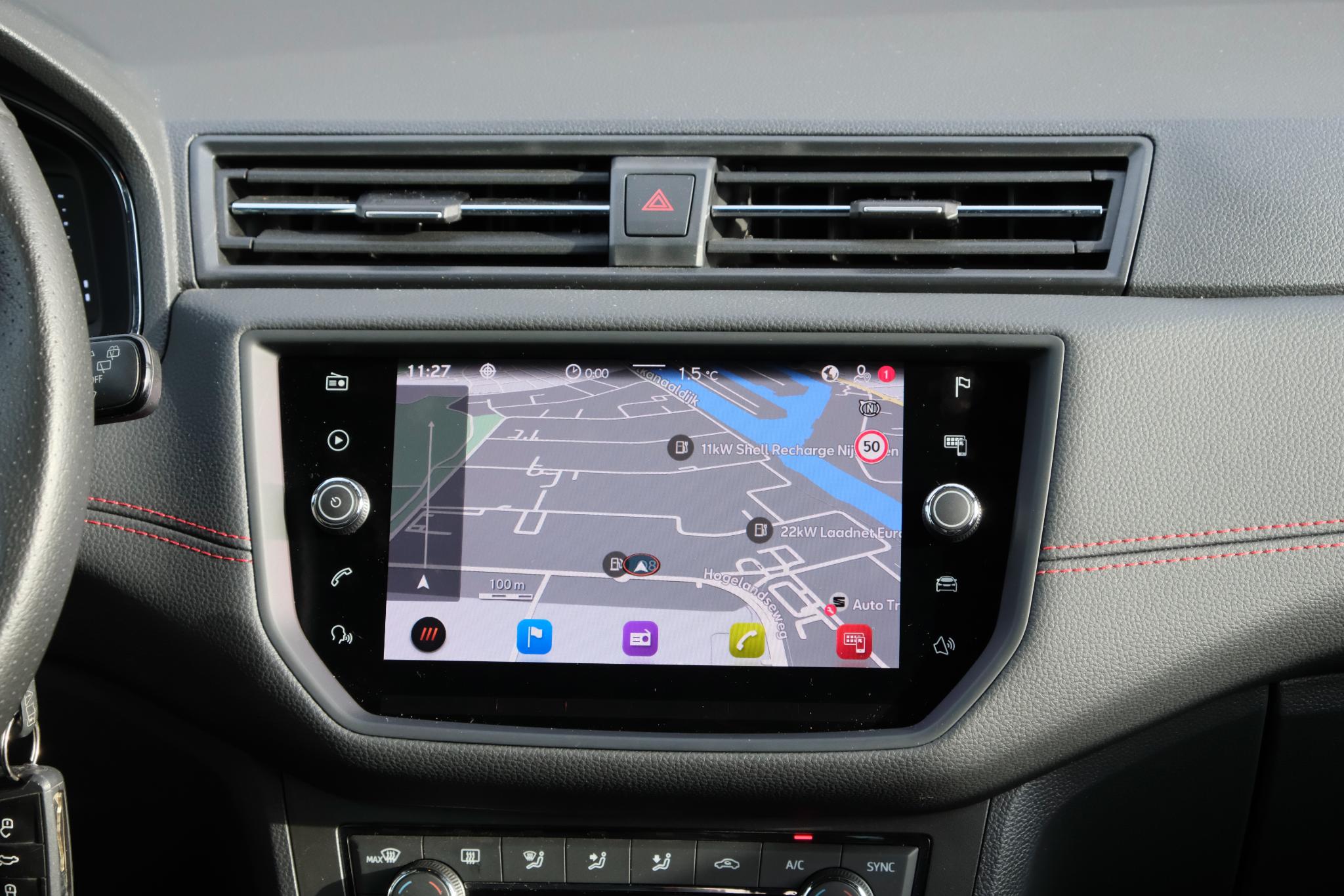 SEAT Arona 1.0 TSi 110pk DSG FR | Navi | App Connect | Climate | Cruise | Camera | Trekhaak afbeelding 11