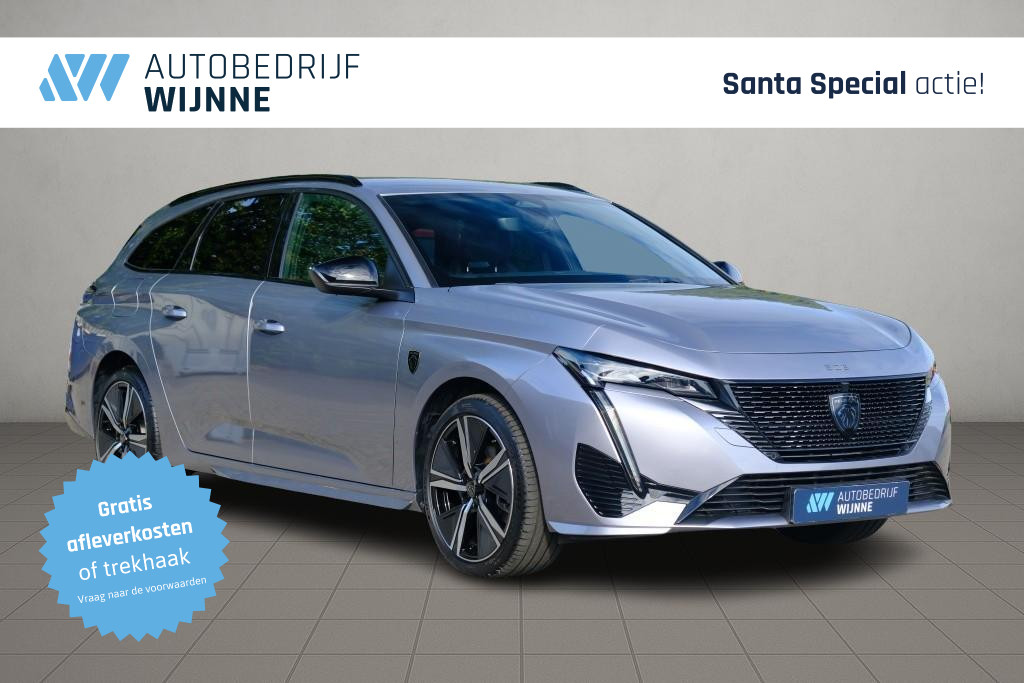 Peugeot 308 SW 1.2 PureTech 130pk EAT8 GT | Navi | App Connect | Climate | Adaptive Cruise | Camera | Keyless | PDC | 18" velgen afbeelding 1