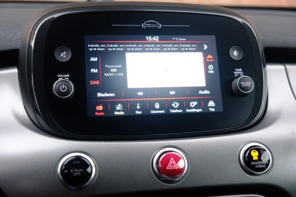 Fiat 500X 1.5 Hybrid 130pk DCT7 Sport Cabrio | Navi | App Connect | Climate | Camera | Blind Spot | PDC | Elektrisch Vouwdak afbeelding 17