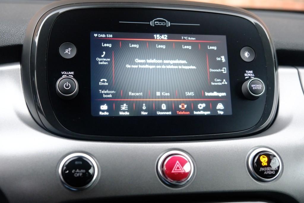 Fiat 500X 1.5 Hybrid 130pk DCT7 Sport Cabrio | Navi | App Connect | Climate | Camera | Blind Spot | PDC | Elektrisch Vouwdak afbeelding 20