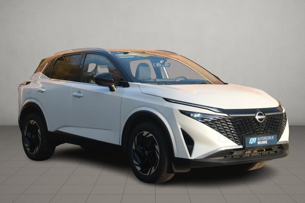 Nissan QASHQAI 1.3 MHEV 158pk Xtronic N-Connecta | Navi | App Connect | Adaptive Cruise | Keyless | 360° Camera | Panoramadak | Elektrische Achterklep | Cold Pack afbeelding 1