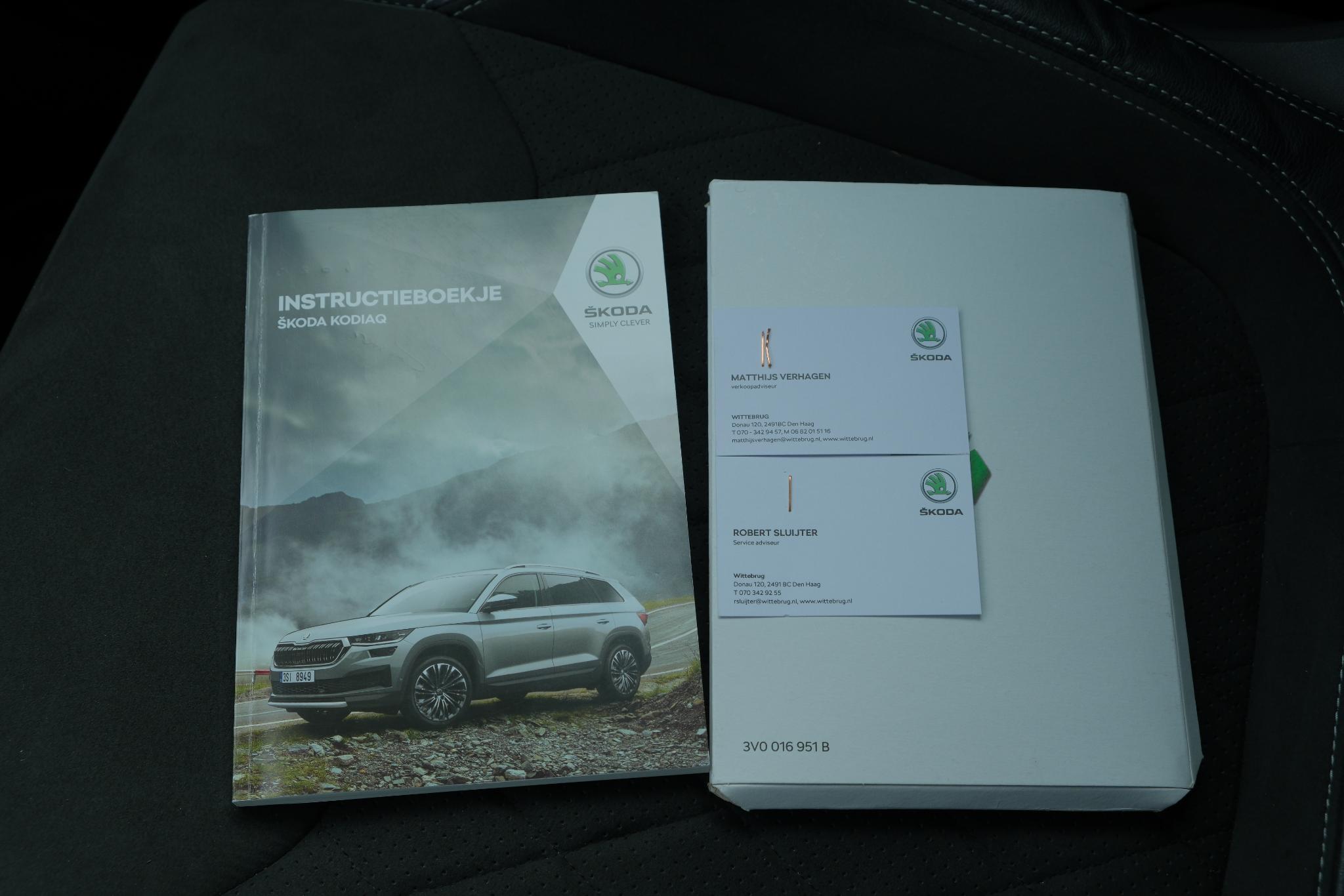 Skoda Kodiaq 1.5 TSi 150pk DSG Sportline Business 7p. | Navi | Climate | Adaptive Cruise | Matrix LED | Camera | 20" velgen | Winter Pakket afbeelding 25
