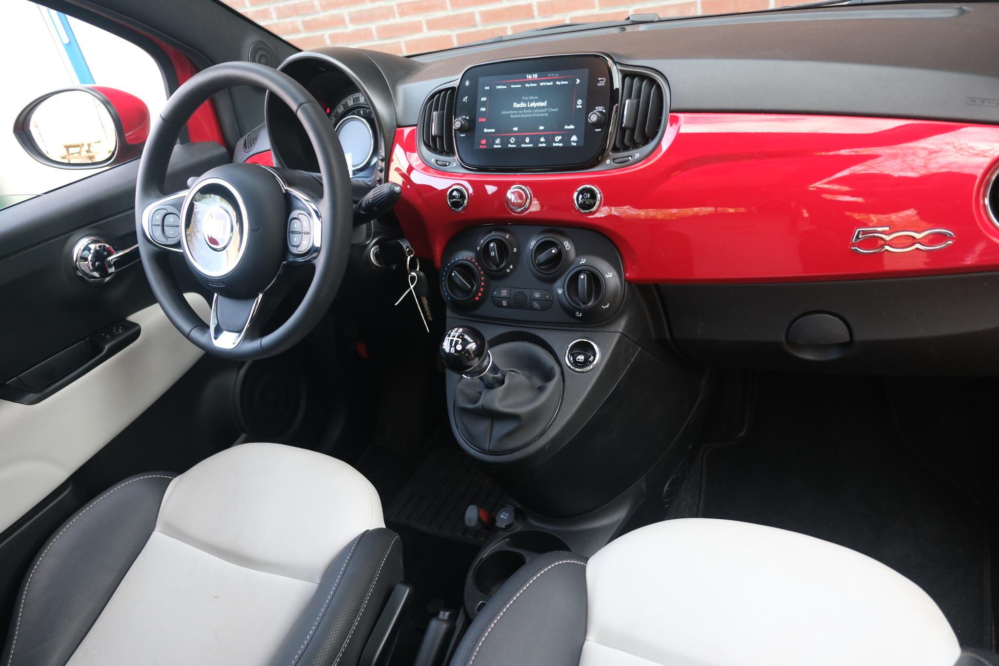 Fiat 500 1.0 Hybrid 70pk Dolcevita | App Connect | Airco | Cruise | Panoramadak | DAB afbeelding 6