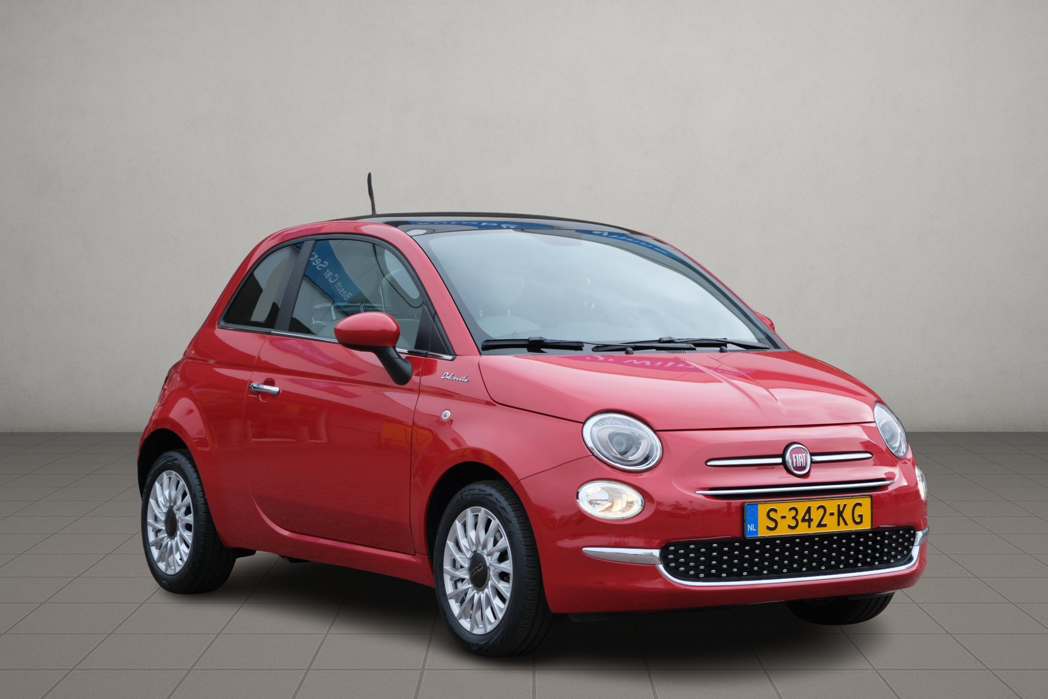 Fiat 500 1.0 Hybrid 70pk Dolcevita | App Connect | Airco | Cruise | Panoramadak | DAB afbeelding 1