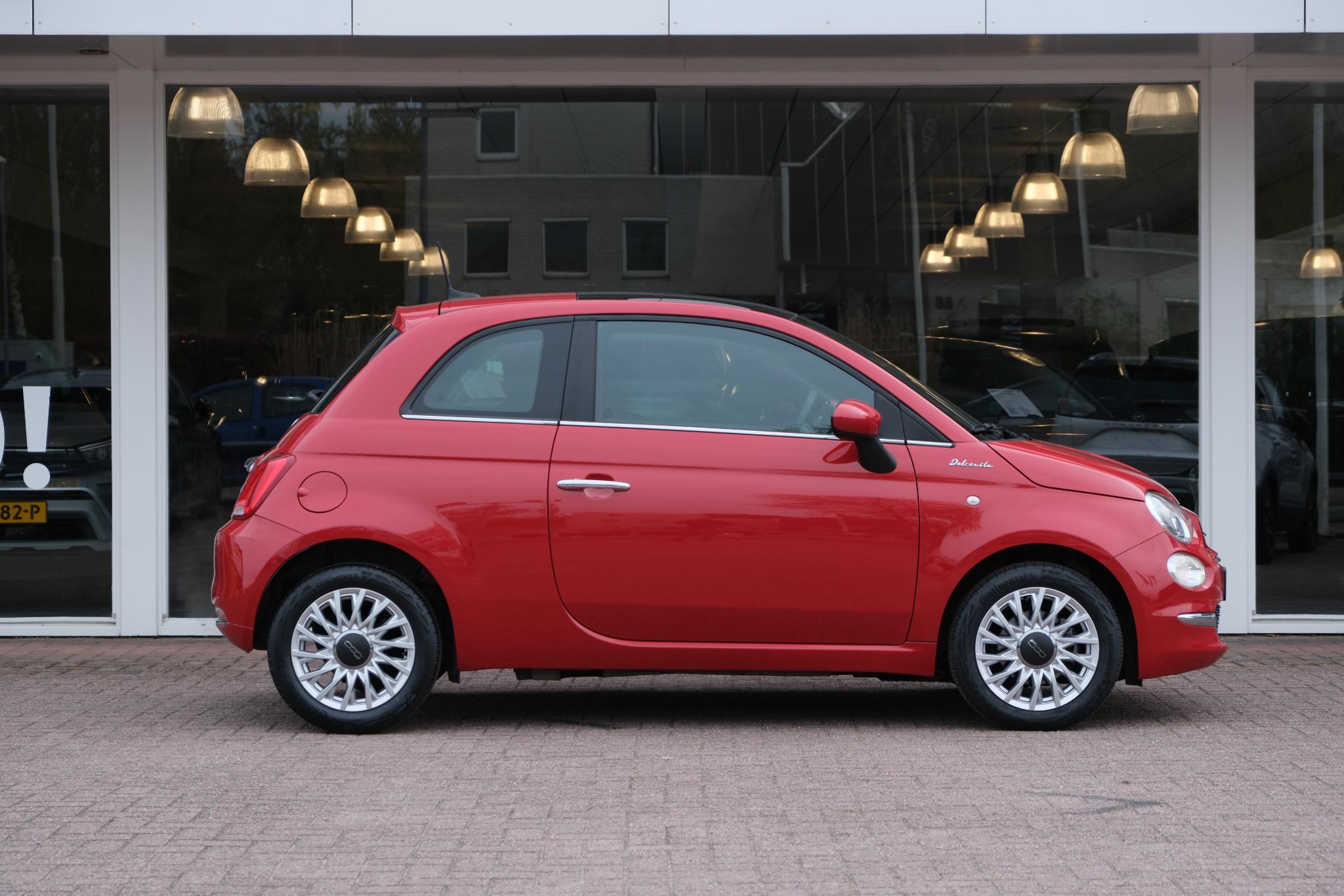 Fiat 500 1.0 Hybrid 70pk Dolcevita | App Connect | Airco | Cruise | Panoramadak | DAB afbeelding 4