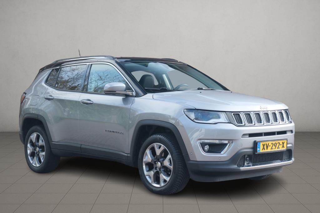 Jeep Compass 1.4 MultiAir 170pk 4x4 Aut. Limited | Navi | App Connect | Winter Pack | Leather Pack | Keyless | Beats Audio | Camera afbeelding 1