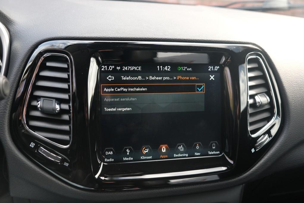 Jeep Compass 1.4 MultiAir 170pk 4x4 Aut. Limited | Navi | App Connect | Winter Pack | Leather Pack | Keyless | Beats Audio | Camera afbeelding 20