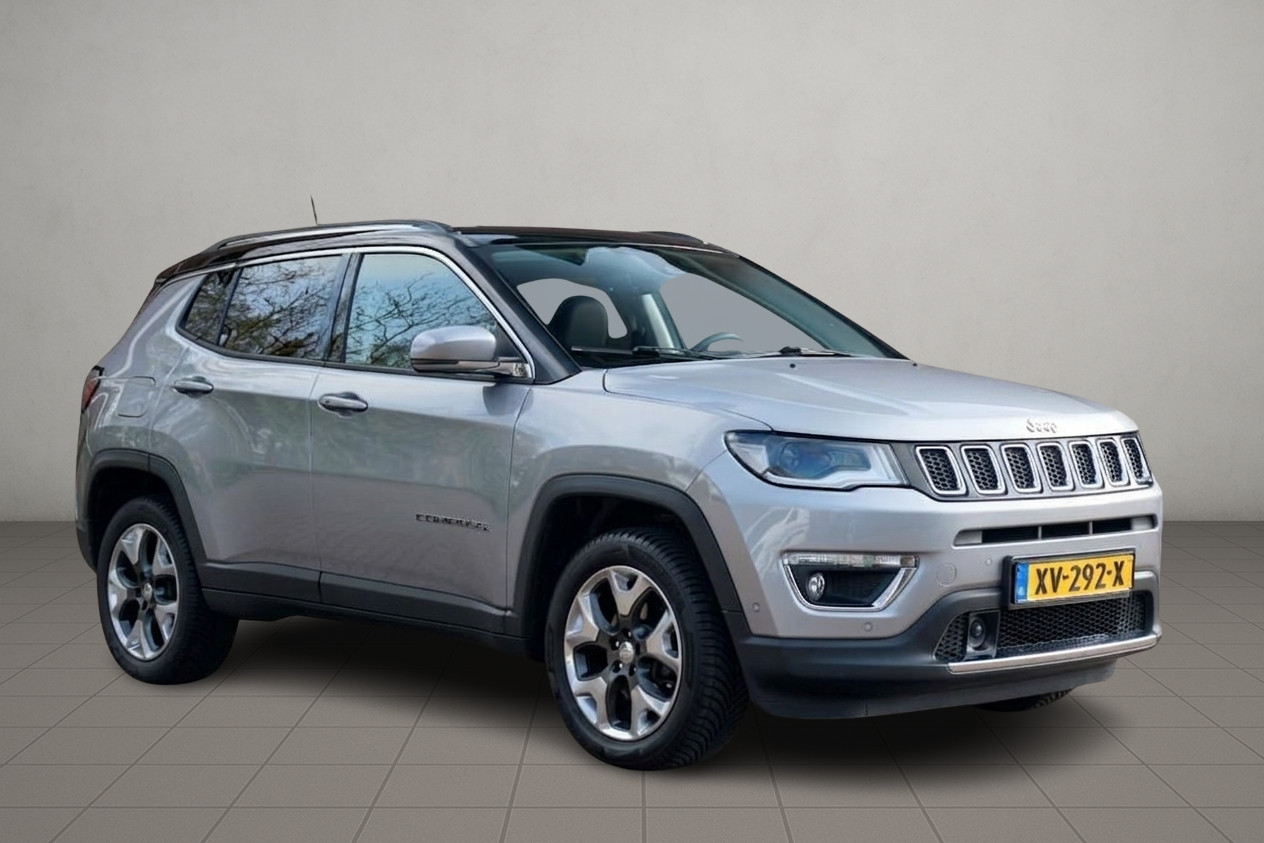 Jeep Compass 1.4 MultiAir 170pk 4x4 Aut. Limited | Navi | App Connect | Winter Pack | Leather Pack | Keyless | Beats Audio | Camera afbeelding 1