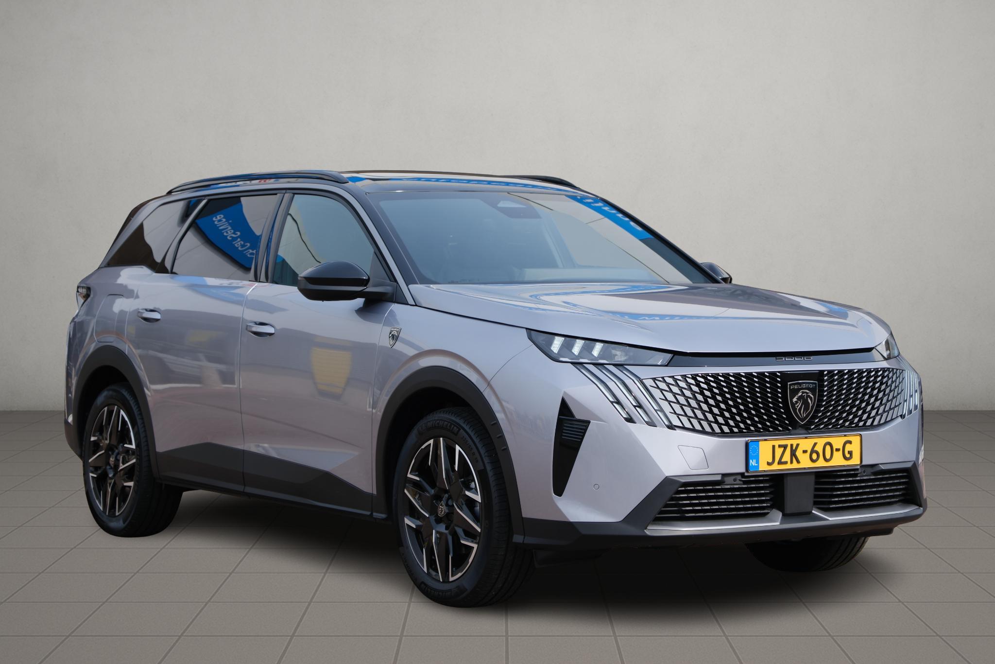Peugeot 5008 1.2 Hybrid 145pk e-DCS6 GT 7 Persoons | Navi | App Connect | Adaptive Cruise | Panoramadak | Camera | Keyless | Stoelverwarming | Elektrische Achterklep | PDC afbeelding 1
