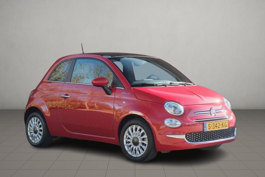 Fiat 500 1.0 Hybrid 70pk Dolcevita | App Connect | Airco | Cruise | Panoramadak | DAB afbeelding 1