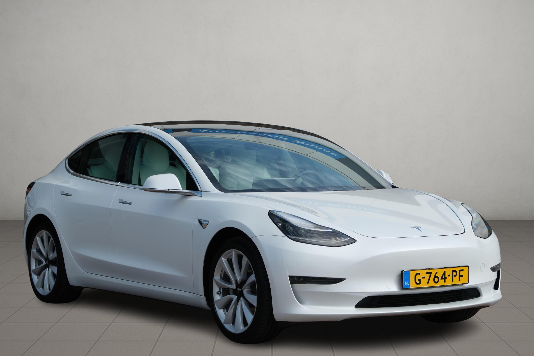 Tesla Model 3 Long Range AWD 75 kWh | Navi | Auto Pilot | Panoramadak | Stoelverwarming afbeelding 1