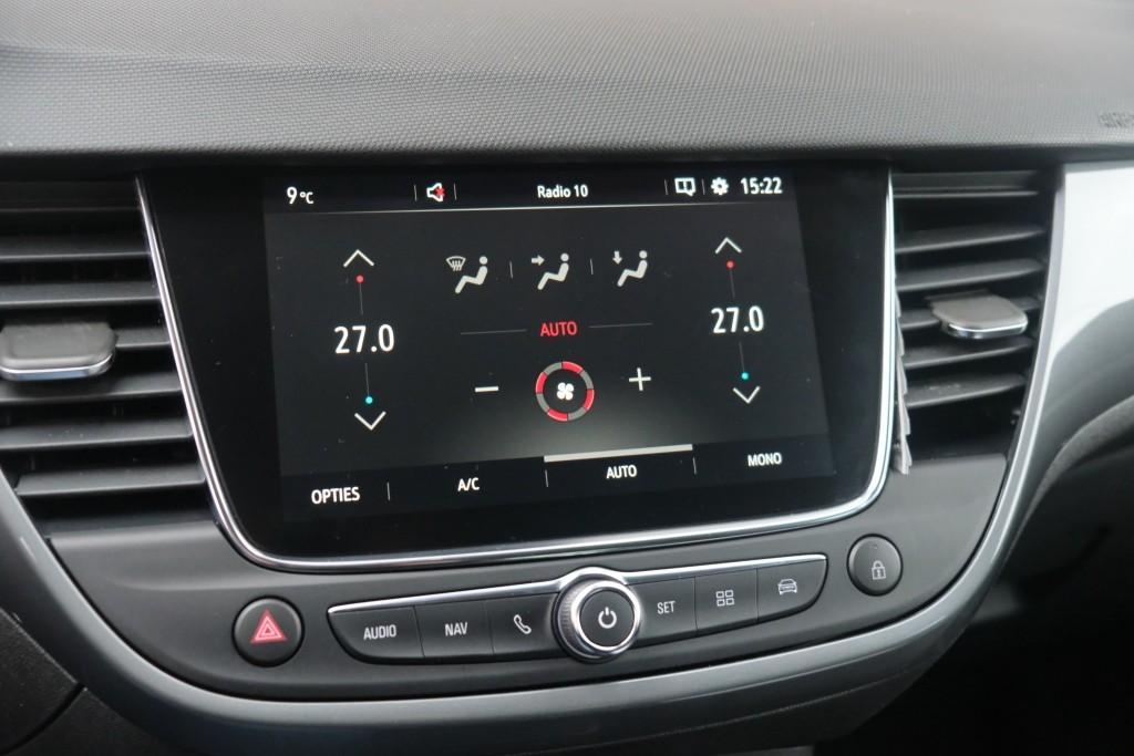 Opel Crossland 1.2 Turbo 110pk Ultimate | Navi | App Connect | Climate | Camera | Keyless | Blind Spot | PDC afbeelding 15