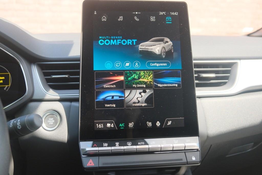 Renault Captur 1.8 E-Tech full hybrid 160pk techno | Navi | App Connect | Climate | Adaptive Cruise | Keyless | Camera | Winter Pakket afbeelding 16