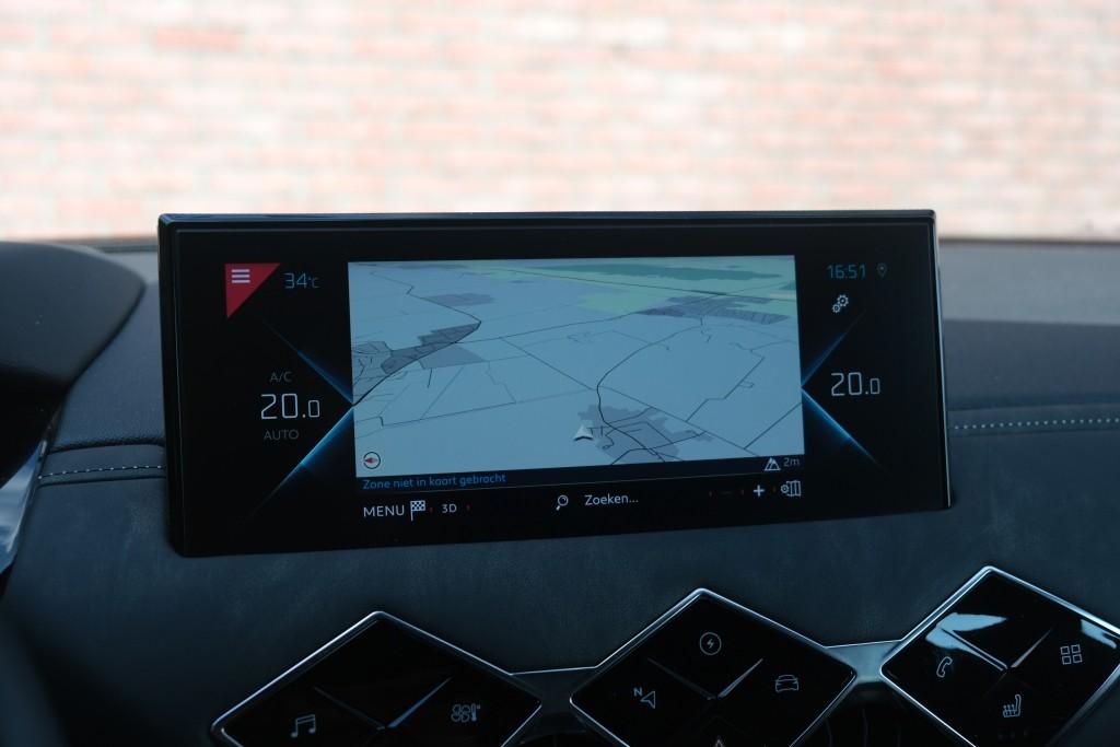 DS DS 3 Crossback E-Tense 50 kWh La Premiere | SOH 87% | Navi | App Connect | Climate | Cruise | Camera | Leder | Keyless | Head-Up Display | PDC afbeelding 20